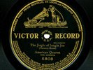 VICTOR 5808  AMERICAN QUARTET 1910 THE JINGLE OF JUNGLE JOE (Mahoney, Morse) E+