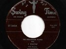 Doo Wop R&B 45 HOLLYWOOD FLAMES I Know/Let's Talk It Over Swing Time Orig. HEAR
