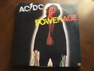 AC/DC POWERAGE VINYL LP ATLANTIC METAL MARCH MADNESS EXCELLENT