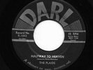 Doo Wop R&B 45 THE PLAIDS Halfway To Heaven/Al-Lee-O  Al-Lee-Ay  Darl HEAR