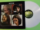 1978 UK Export White Vinyl LP: Beatles - Let It Be - Apple Records PCS 7096