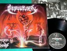 Sepultura - Morbid Visions BRAZIL RARE 1st Press LP 1986 Cogumelo