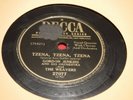 Gordon Jenkins The Weavers Decca 27077 78 RPM Tzena Goodnight Irene 1950 G+