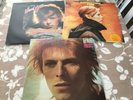 3 x David Bowie LPs Young Americans Space Oddity & Low