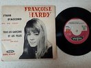 EP    FRANCOISE HARDY    ---TOUS LES GARCONS ET LES FILLES   ****** IL