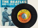The Beatles And I Love Her/If I Fell 45rpm Record and Sleeve - Capitol Records