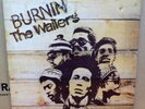 THE WAILERS BURNIN OG UK PINK RIMMED ISLAND LP ILPS9256 A1U/B1U GATEFOLD + INNER