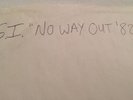 Government Issue GI No Way Out '82 Test Pressing Vinyl CBGB New York DC Punk