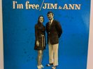 Jim & Ann I'm Free, Greenville South Carolina signed private press gospel LP