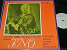 TELEMANN Kantate Ino ADELE STOLTE / DDR WHITE LABEL PROMO LP 1971 ETERNA 826078