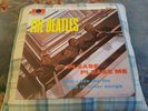 THE Beatles. Please Please Me. Rare STEREO (SMALL) BLACK & YELLOW. EX+...
