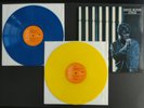 DAVID BOWIE - STAGE 1978 YELLOW & BLUE VINYL 2 LP SET RARE HOLLAND IMPORT MINT