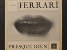 Luc FERRARI - PRESQUE RIEN - INA GRM 9104 fe / Nm