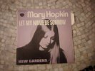 MARY HOPKIN Let my name be sorrow FRENCH ONLY PS RARE Apple Beatles