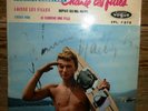 Johnny Hallyday, Chante les filles, 45 Tours Vogue, dédicacé, autographe