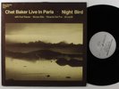 CHET BAKER Live In Paris CIRCLE LP NM germany