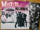 MISFITS legendary ITALIAN IMPORT from 1982 first LP 'Walk Among Us' SLEEVE ONLY