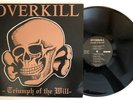 Overkill - Triumph Of The Will - 1985 US 1st Press SST 038 (NM) Ultrasonic Clean
