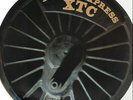 Xtc The Big Express WHEEL SHAPED COVER Virgin Vinyl LP