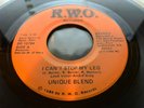 UNIQUE BLEND - I Can't Stop My Leg - Rare Modern Soul Boogie Funk 45 VG+