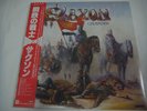 SAXON-Crusader JAPAN 1st.Press w/OBI NWOBHM Iron Maiden Motorhead AC/DC Sweet