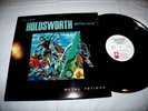 Allan Holdsworth with I.O.U. Metal Fatigue SIGNED in SILVER PEN 1985 LP NM Vinyl