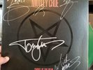 MOTLEY CRUE SIGNED BY TOMMY MICK VINCE & NIKKI ORIG. 1983 SHOUT AT THE DEVIL LP