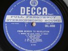 GENESIS FROM GENESIS TO REVELATION UK FIRST PRESS STEREO UNBOXED NEAR MINT DECCA