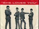 THE BEATLES She Loves You on Swan 45 With Picture Sleeve
