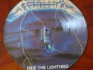Metallica. Ride The Lightning. NM- Hard Rock UK Import Picture Disc LP