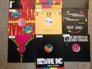 (10) 12” VINYL DJ SINGLES DOUG LAZY CLUB IDOL BIZARRE INC 2 WITHOUT HATS