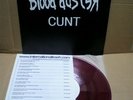 Blood Duster ?/ Cunt LP DRUG BUST 002 Red Vinyl / Death Metal Grindcore Rupture