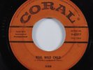 Rockabilly 45 IVAN Real Wild Child CORAL HEAR