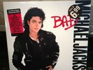 MICHAEL JACKSON BAD ORIGINAL---HYPE STICKER 1980'S LP RECORD Sealed Vintage