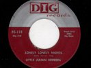 DOOWOP-LITTLE JULIAN HERRERA/GROUP-LONELY LONELY NIGHTS/IN EXCHANGE FOR YOUR LO
