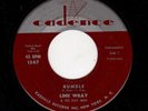 CLASSIC ROCKABILLY INSTRUMENTAL-LINK WRAY/RAY MEN-CADENCE 1347-RUMBLE/THE SWAG