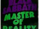 RARE-BLACK SABBATH MASTER OF REALITY-UNIQUE COVER LP MALAYSIA SINGAPORE RADO-EX+