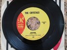 THE CRYSTALS UPTOWN/WHAT A NICE WAY TO TURN SEVENTEEN, PHILLIES RECORDS 45RPM.