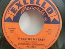 Lonesome Sundown  Excello 2163  IF YOU SEE MY BABY (GREAT BLUES 45)  MAKE OFFER