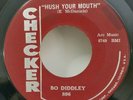 Bo Diddley Checker 896 HUSH YOUR MOUTH/DEAREST DARLING (GREAT R&R 45) PLAYS VG++