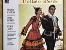 THE BARBER OF SEVILLE ROSSINI (3 LP BOX) VG+/ VG con.: Maria callas, Tito Gobbi