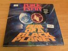 PUBLIC ENEMY LP FEAR OF A BLACK PLANET SHRINK + HYPE STICKER EXPLICIT LYRICS RAP