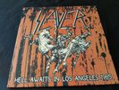 SLAYER - hell aways in los angeles 85   -2 x  lp-  red  vinyl