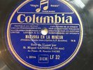 78 rpm MIQUEL CANDELA (14 ans) violon solo Tango COLUMBIA LF 32