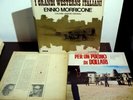 ENNIO  MORRICONE OST 2 LP + PHOTOBOOK I GRANDI  WESTERNS ITALIANI COLONNE SONORE