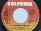 BRUCE SPRINGSTEEN rare Tenth Avenue Freeze-Out Canadian misprint NM 45