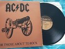 AC/DC -FOR THOSE ABOUT TO ROCK -1ST PRESS 50851 A/B  MASTERDISK - ATLANTIC UK LP