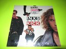 INXS KICK LP EX SHRINK W/ HYPE STICKER