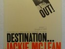 JACKIE MCLEAN / DESTINATION OUT / BLUE NOTE LP BST 84165 BLACK 