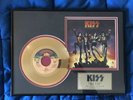 KISS Destroyer 45 7 single vinyl “Beth” Single 24K Gold Plated